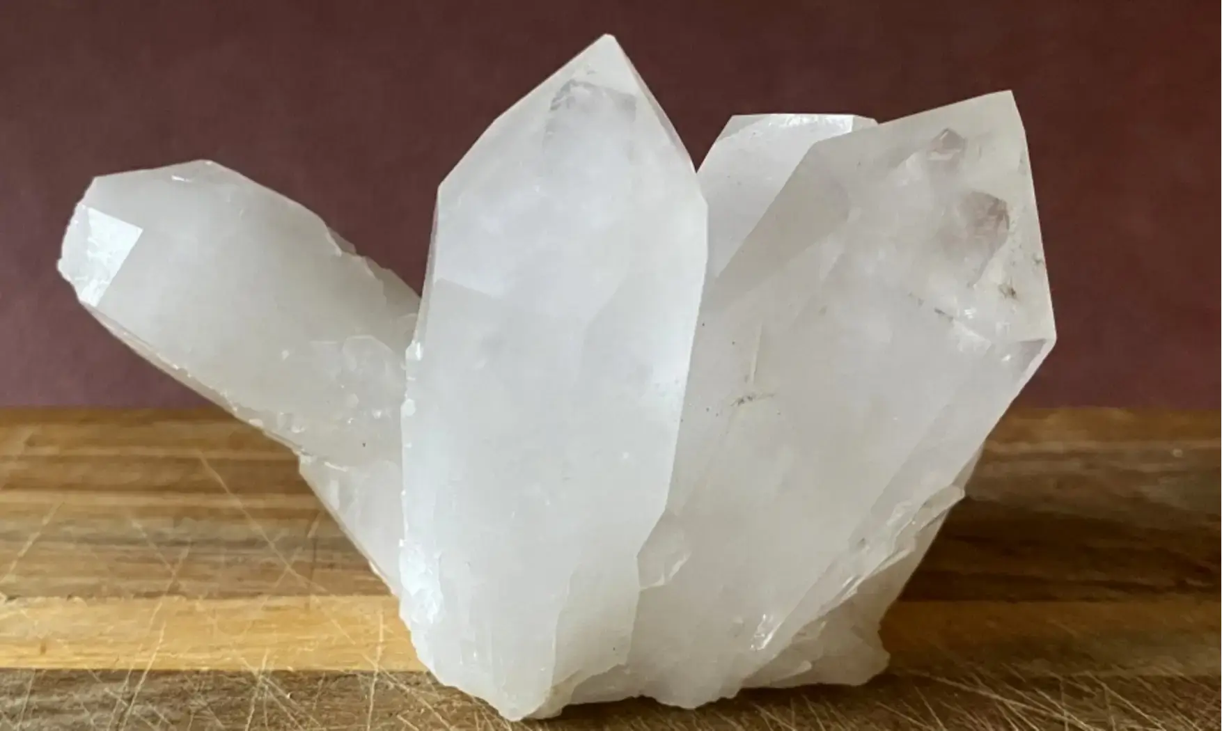 Cristal de roche Gerbe Pierre Brute 6