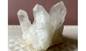 Cristal de roche Gerbe Pierre Brute 7