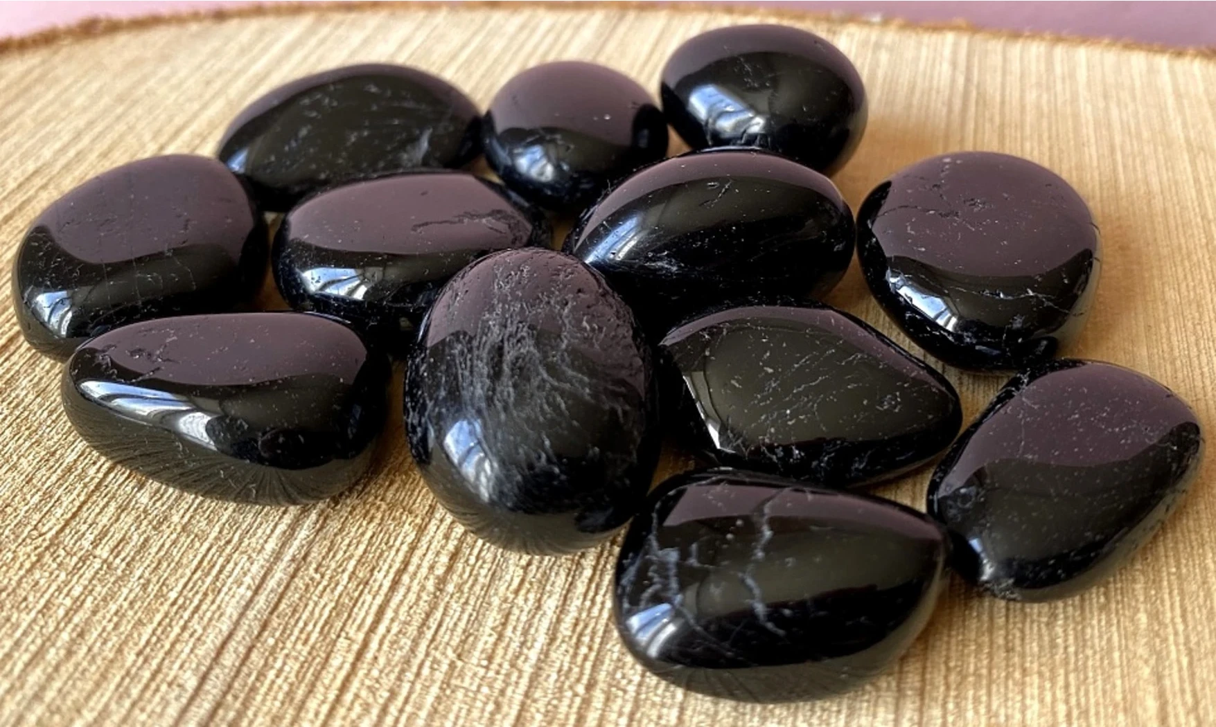 Black Tourmaline tumbled stone