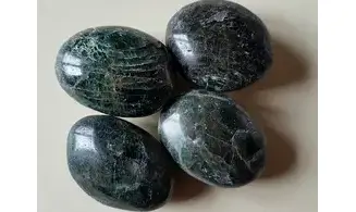 Blue Apatite large tumbled stone