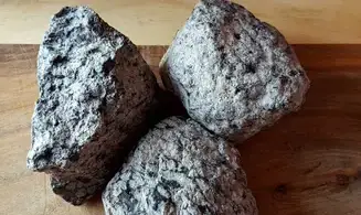 Obsidienne Neige Pierre Brute