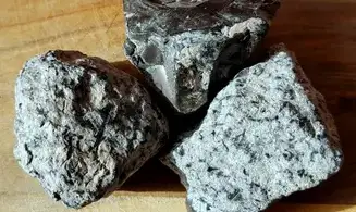 Obsidienne Neige Pierre Brute