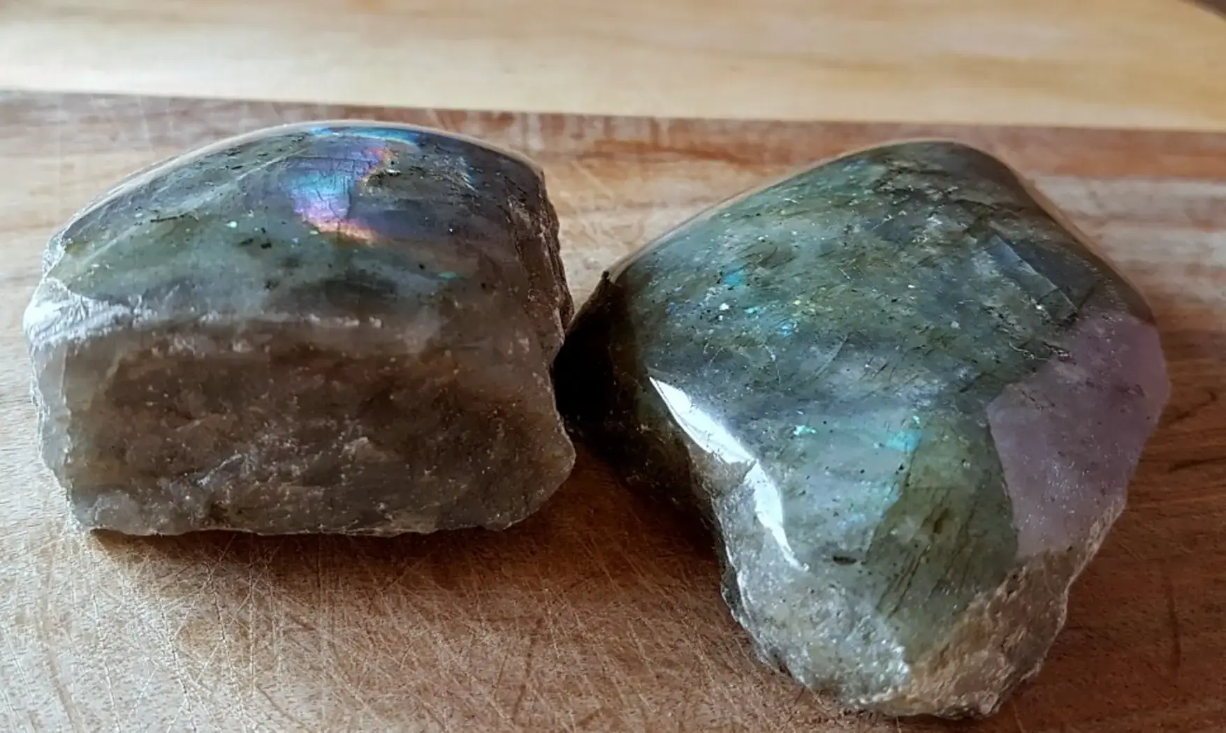 Labradorite Bombée 1 Face polie