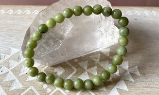 Jade round beads Bracelet