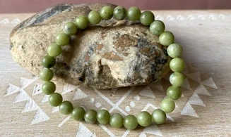 Jade round beads Bracelet