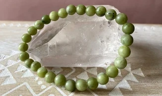 Jade round beads Bracelet
