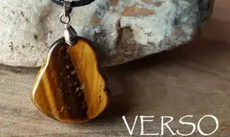 Oeil de Tigre Bouddha Pendentif pierre