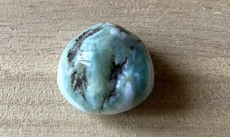 Larimar pierre roulée 1
