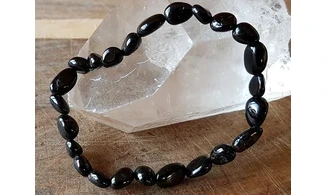 Tourmaline noire Bracelet Pépite pierres