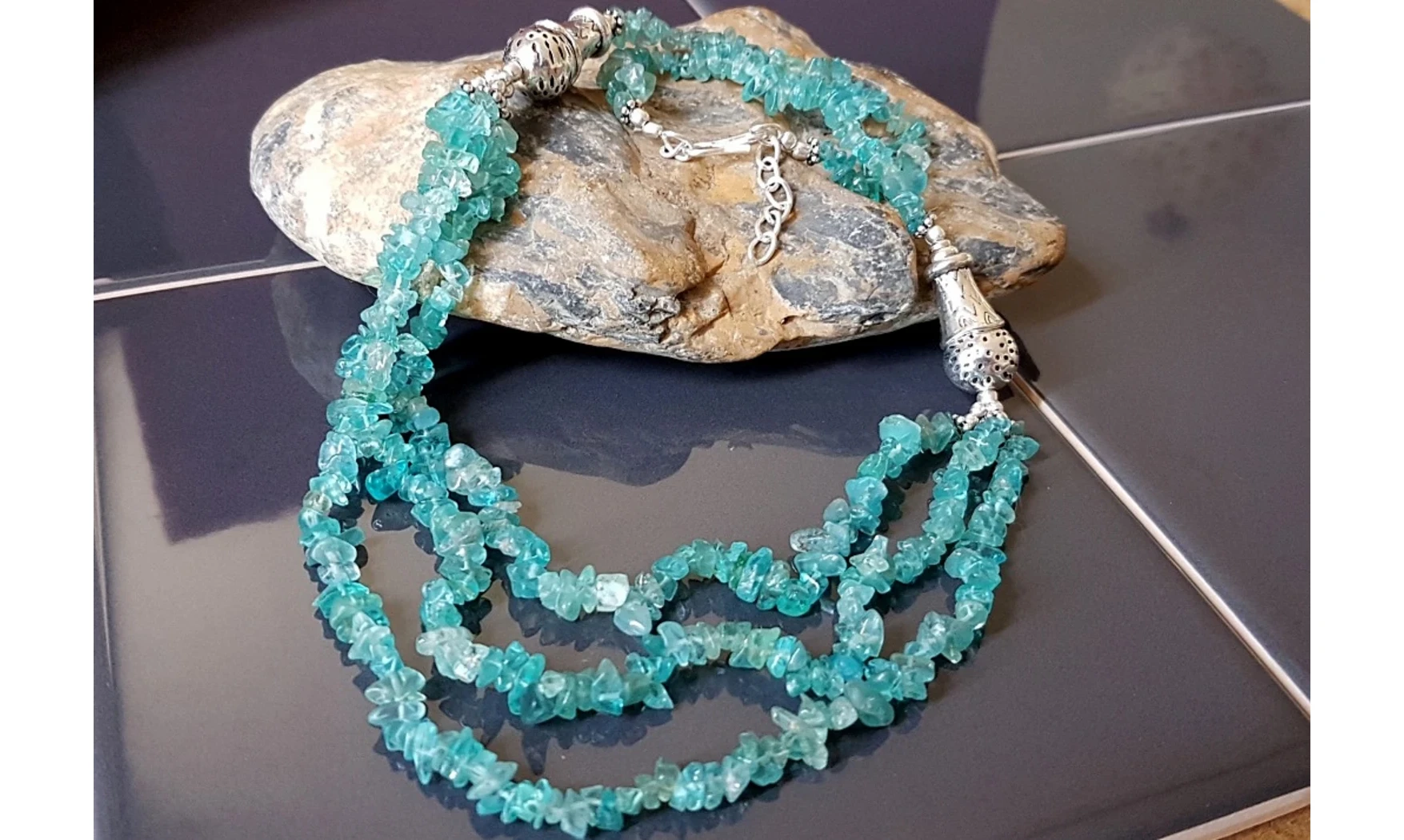 Blue Topaz Necklace