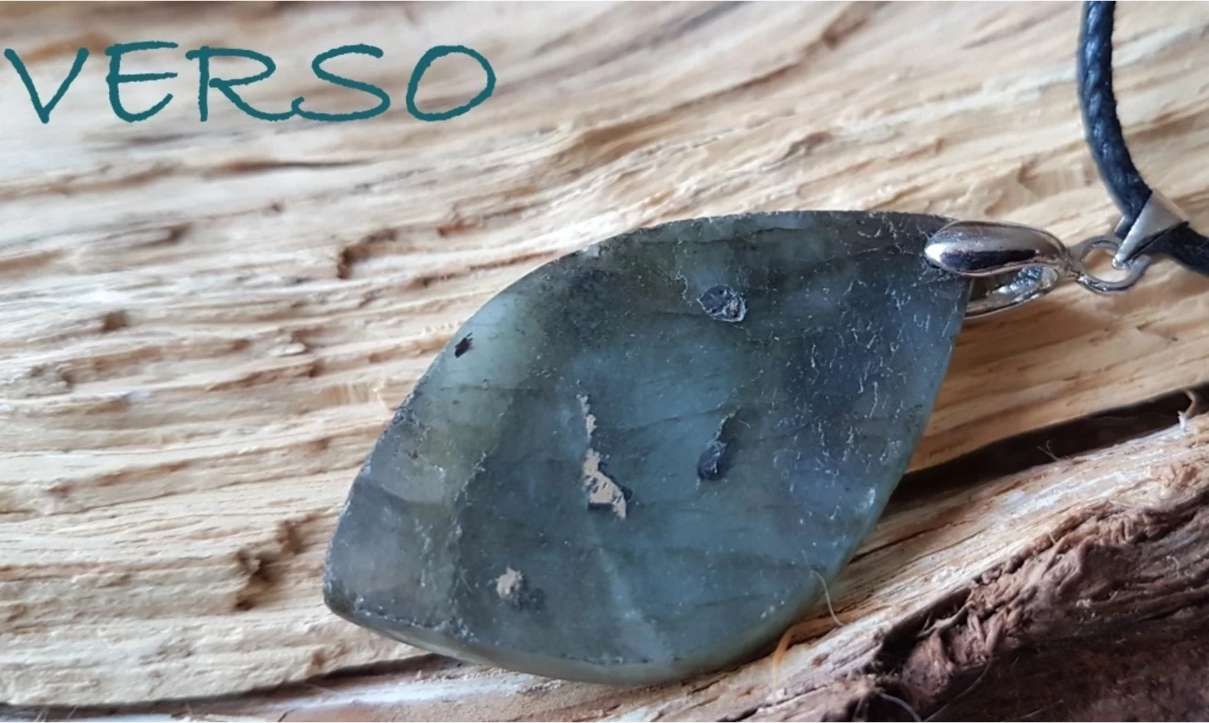 Labradorite Galet 9 pierre pendentif