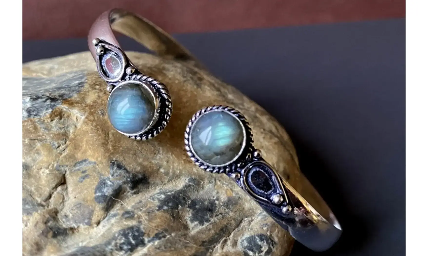 Labradorite Bangle bracelet pierre