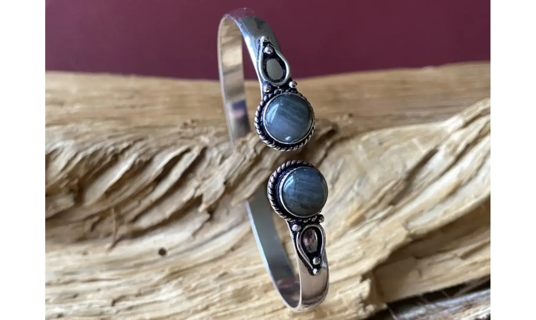Labradorite Bangle bracelet pierre