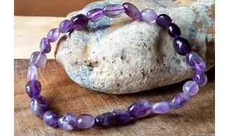 Améthyste Bracelet Pépite pierres