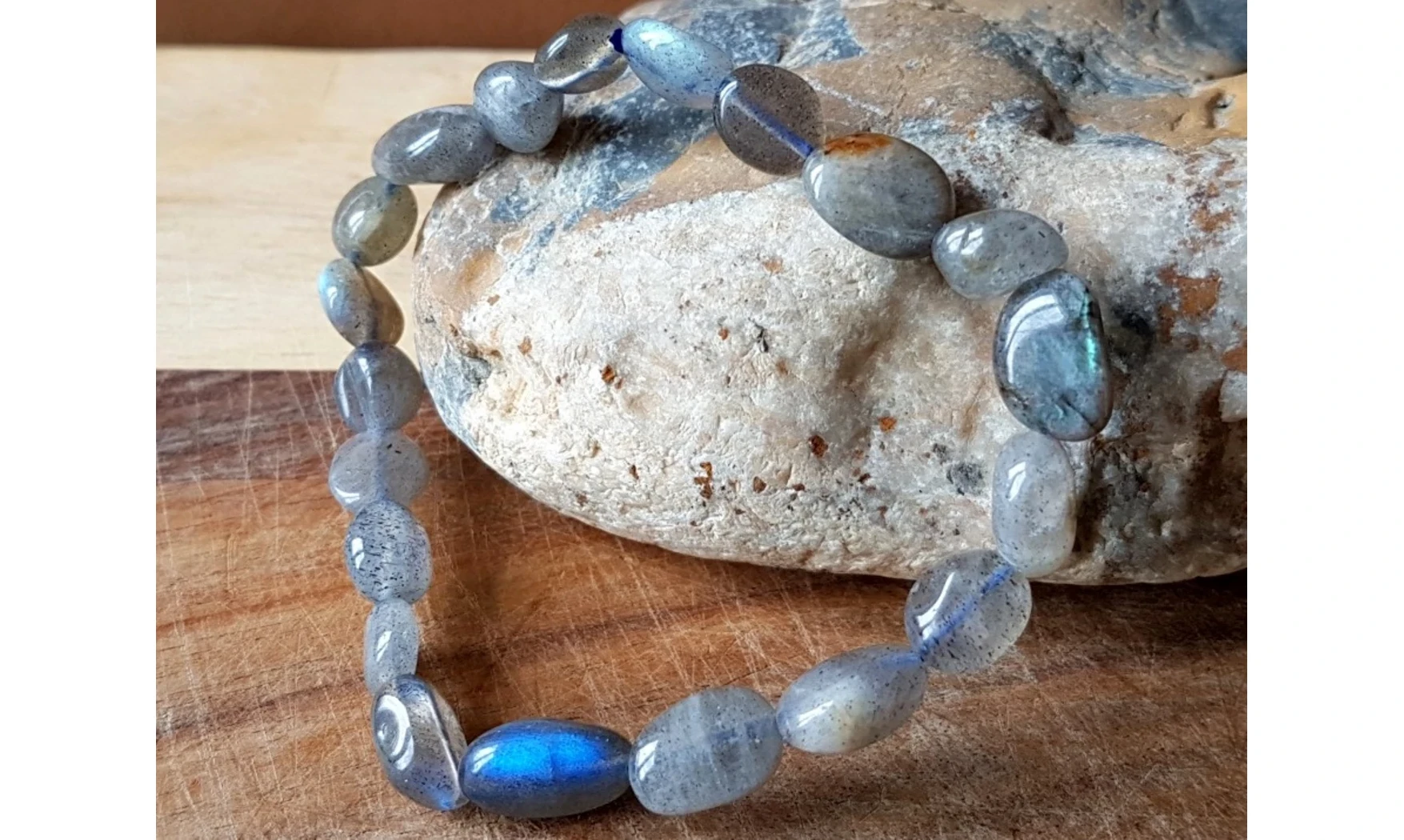 Labradorite Bracelet Pépite pierres