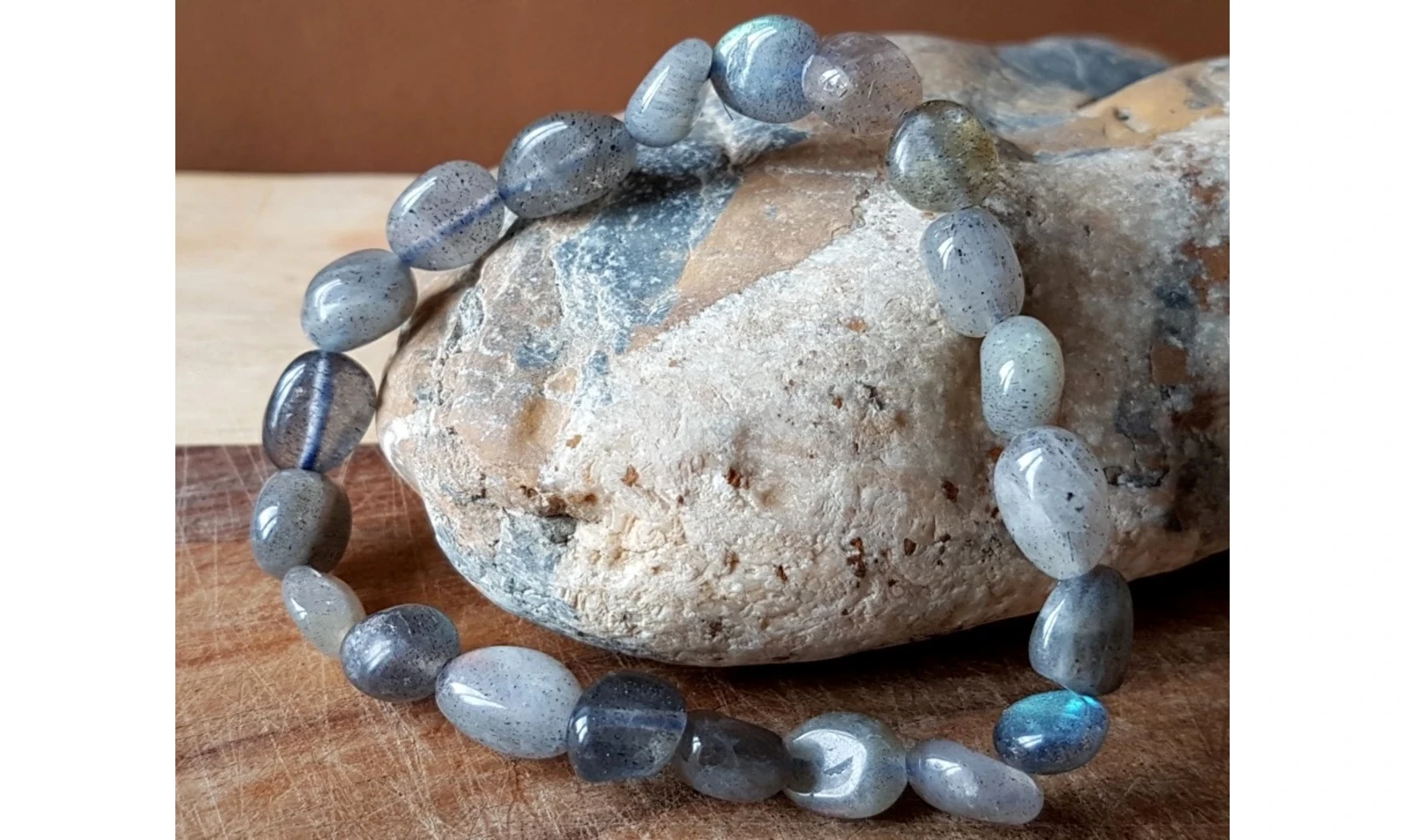 Labradorite Bracelet Pépite pierres
