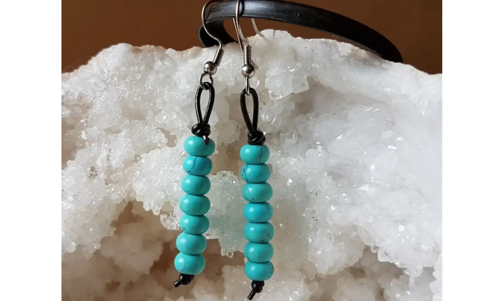 BO Howlite bleue perles
