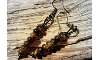 Tiger Eye Earrings