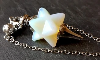 Opalite Merkaba Pendule