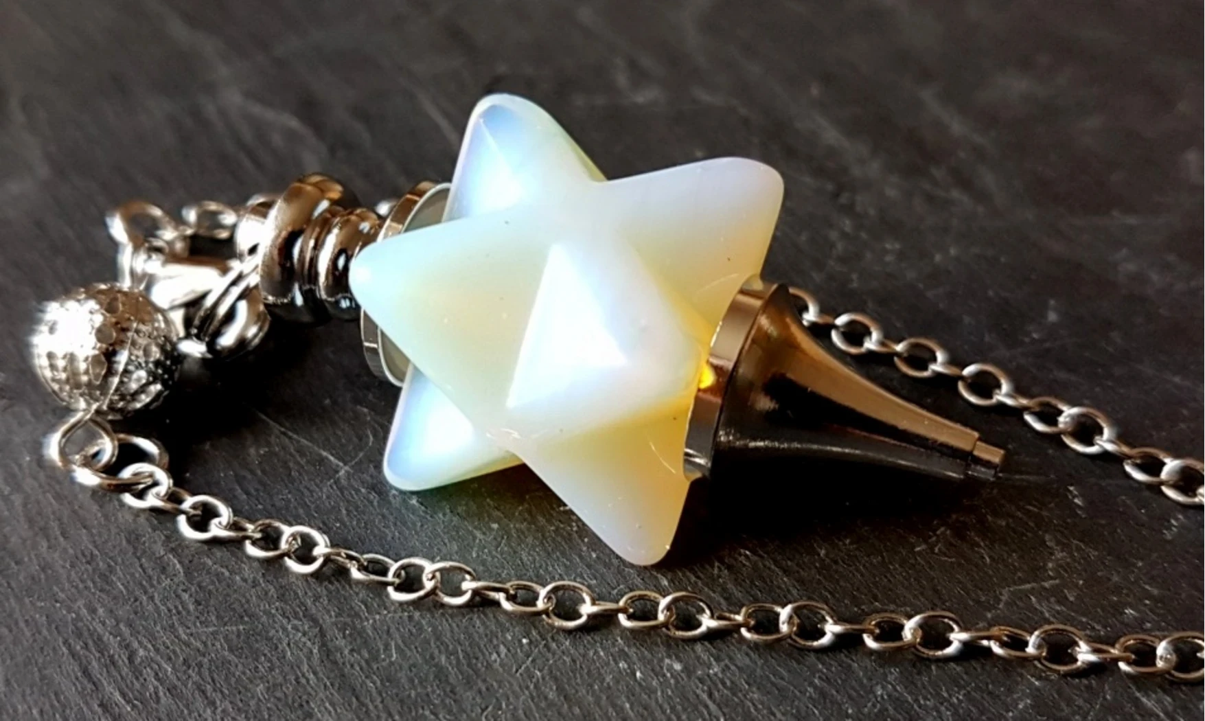 Opalite Merkaba Pendule