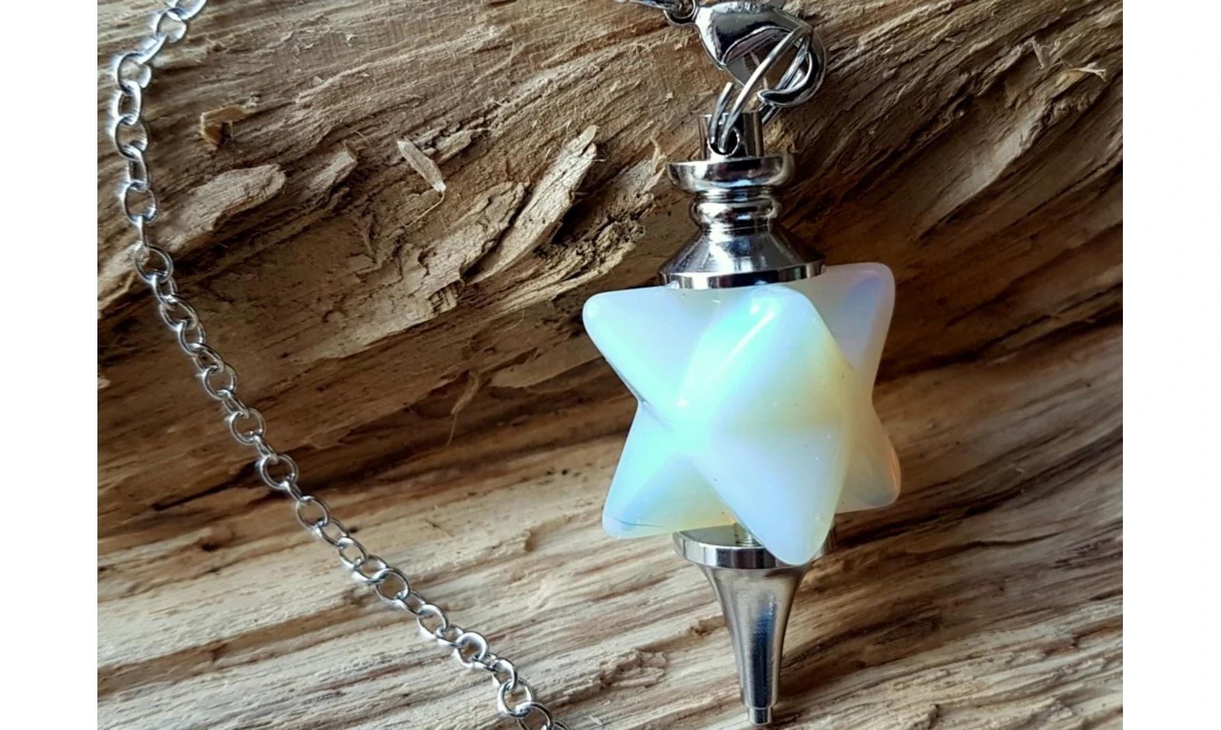 Opalite Merkaba Pendule