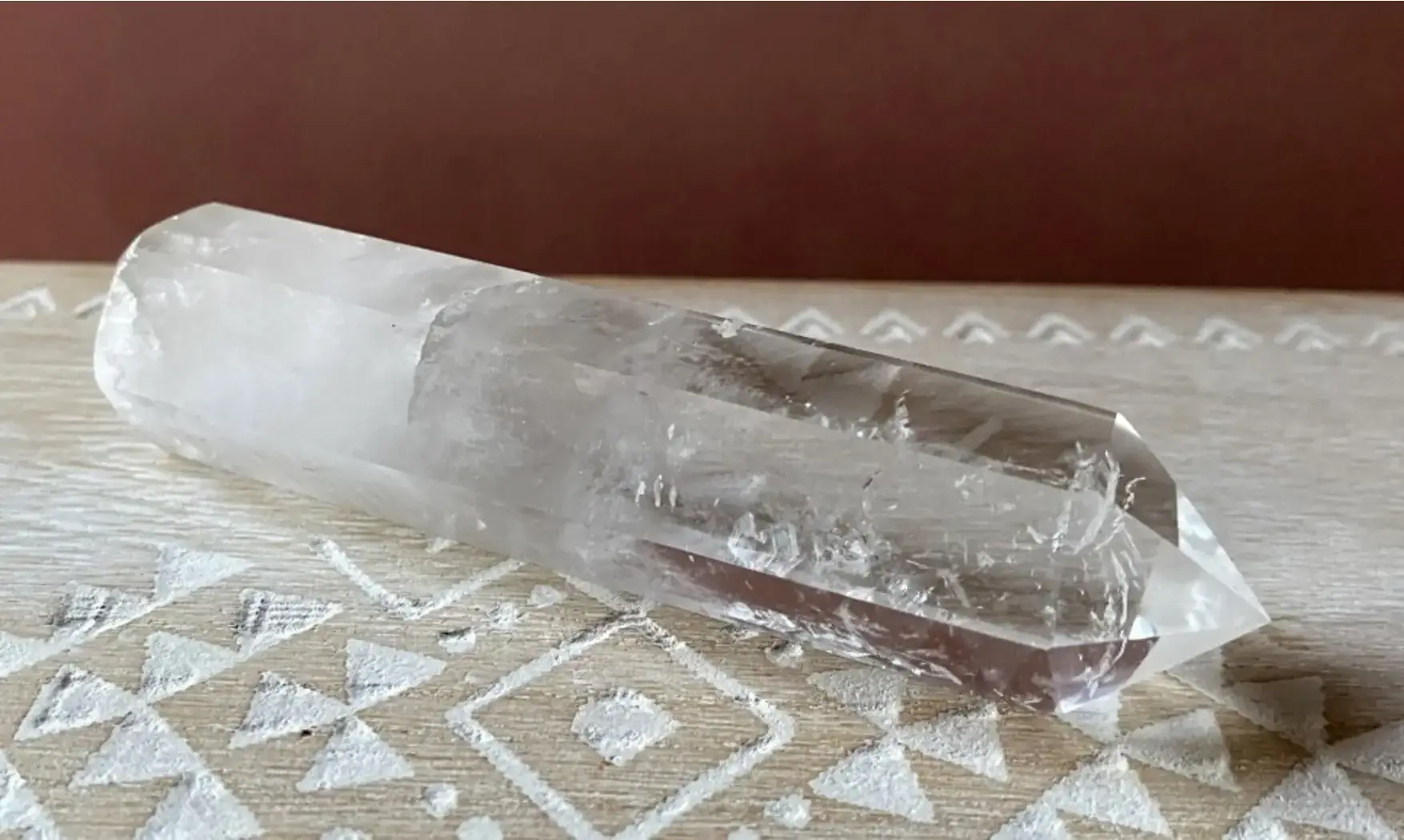 Cristal de roche Wand 3