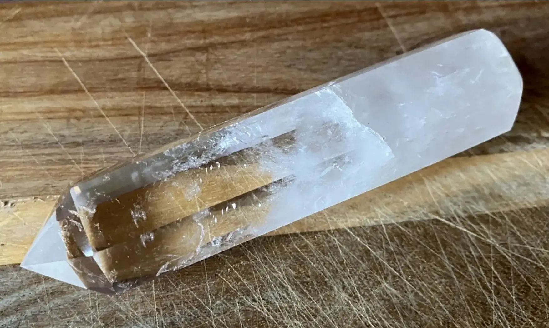 Cristal de roche Wand 3