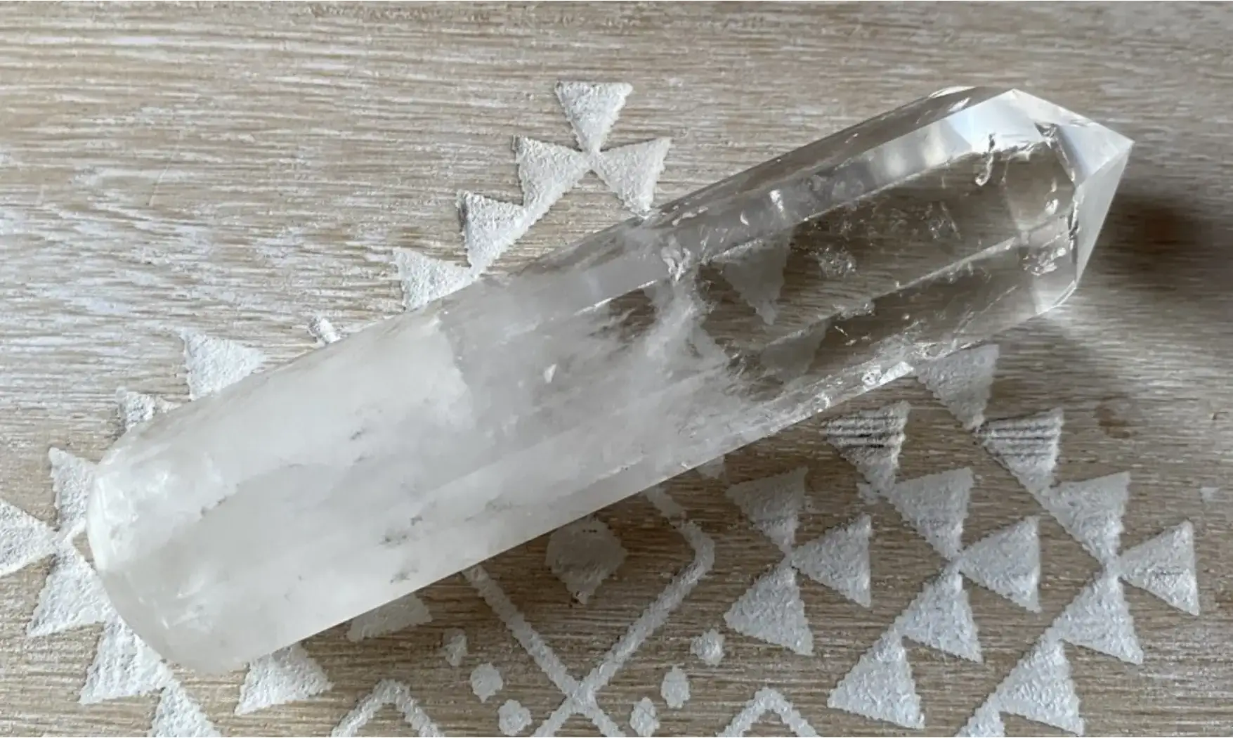 Cristal de roche Wand 3