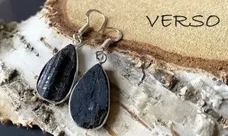 Black Tourmaline 925 Silver plated