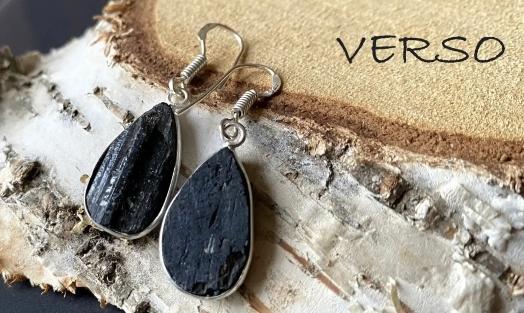Black Tourmaline 925 Silver plated
