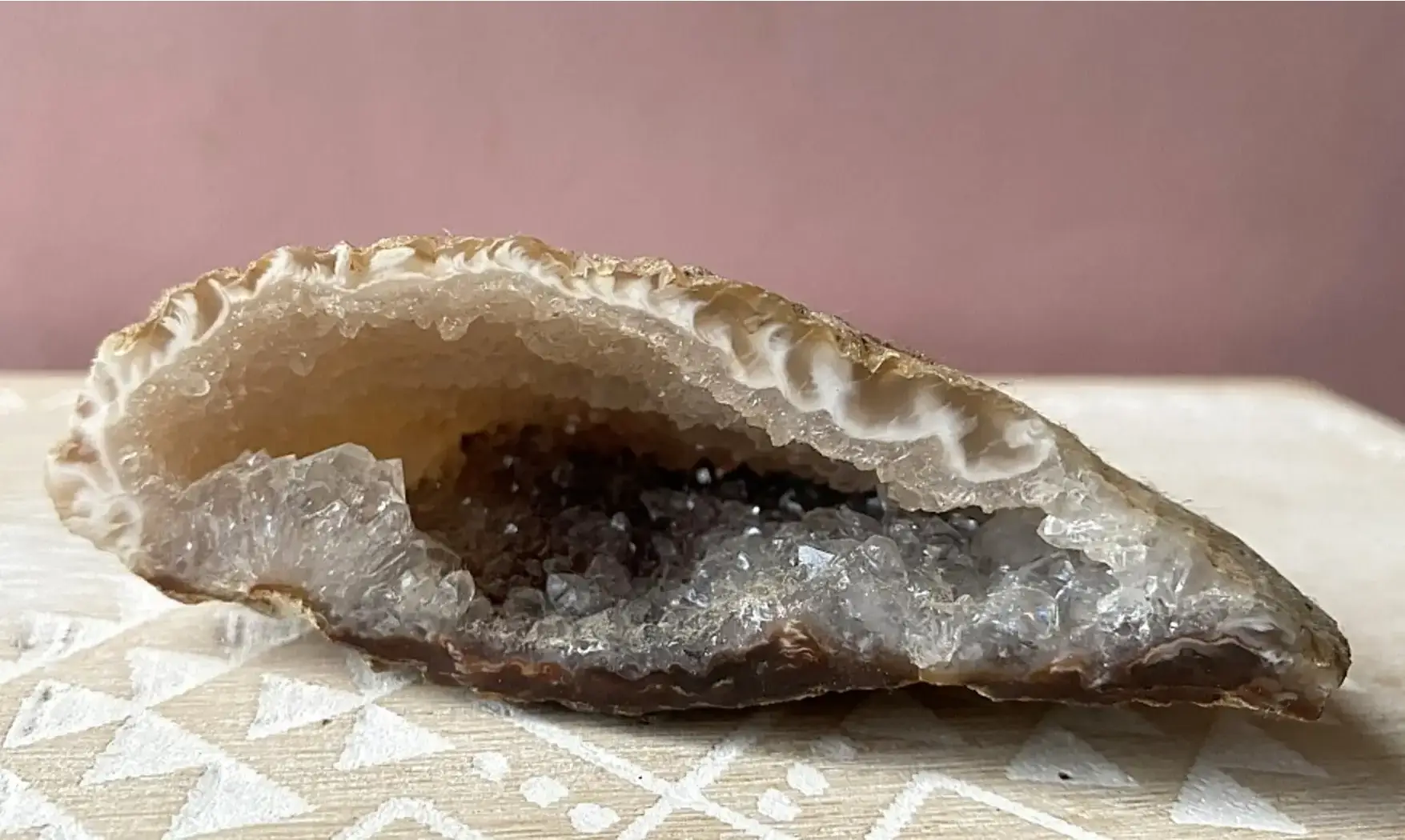 Agate Géode PG5 Cristaux