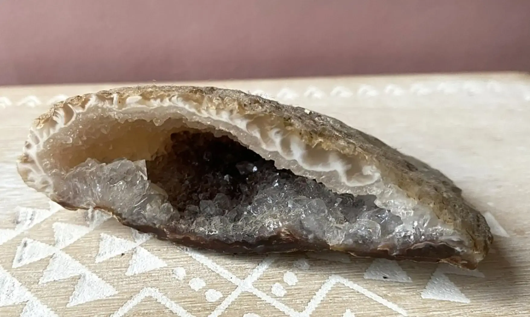 Agate Géode PG5 Cristaux