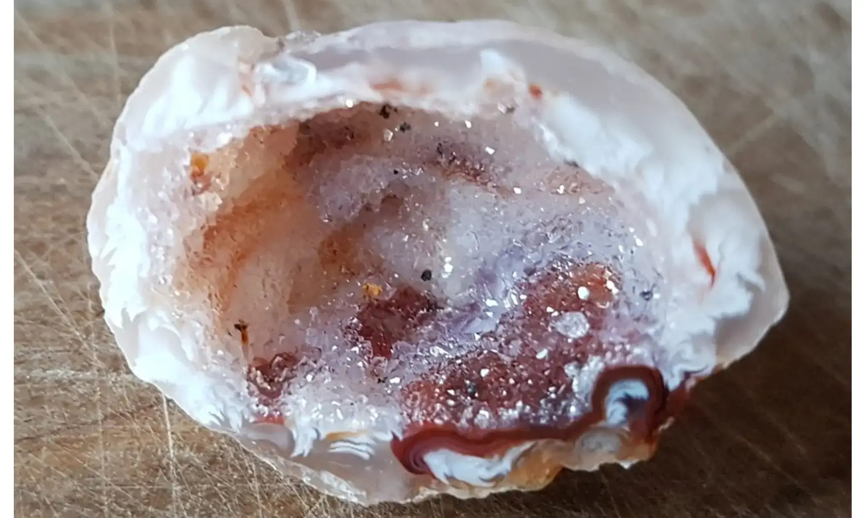 Agate Géode PG7 Cristaux