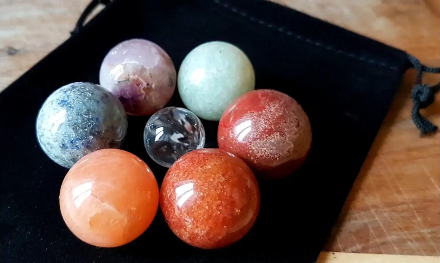 7 Chakras balls set 2