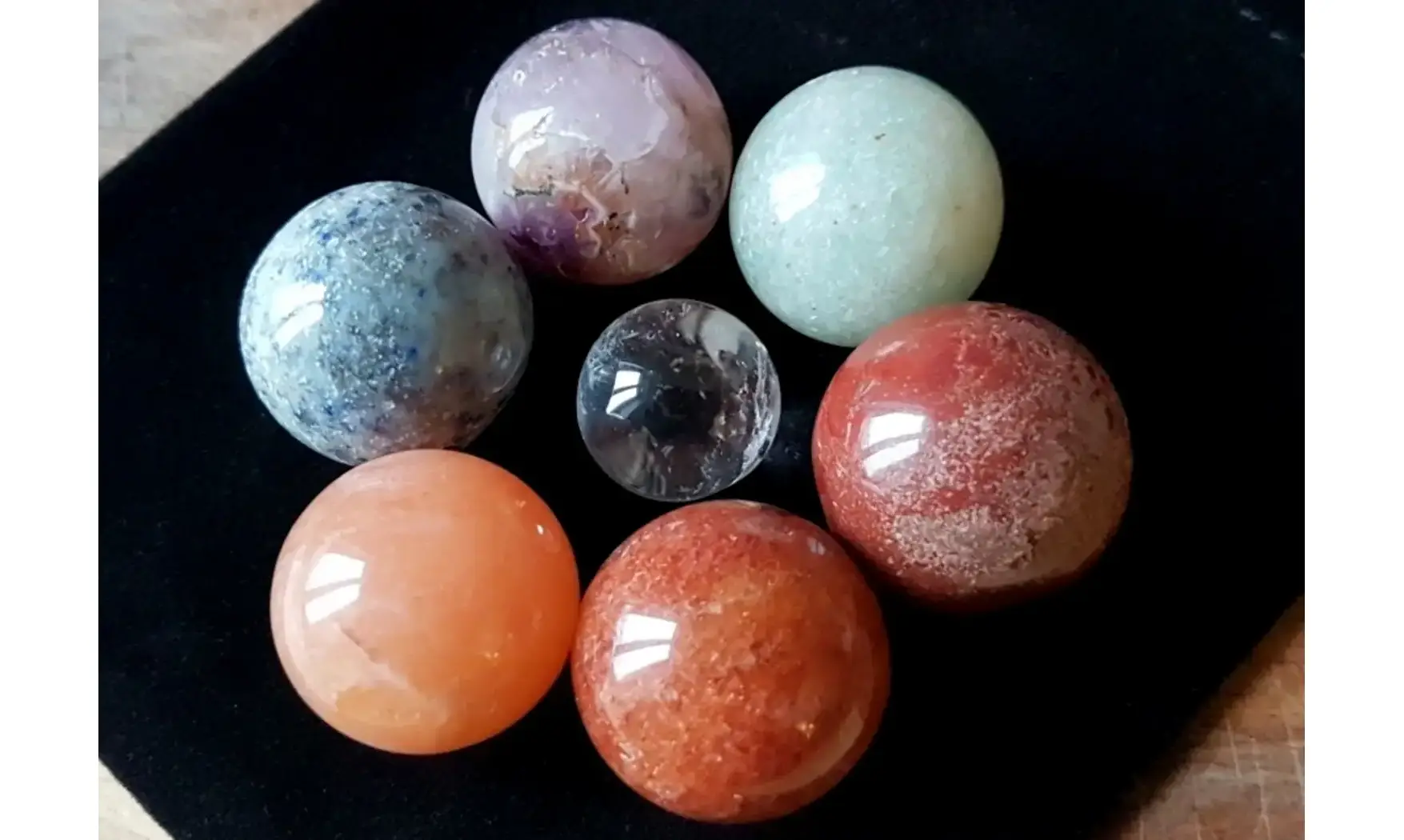 7 Chakras balls set 2