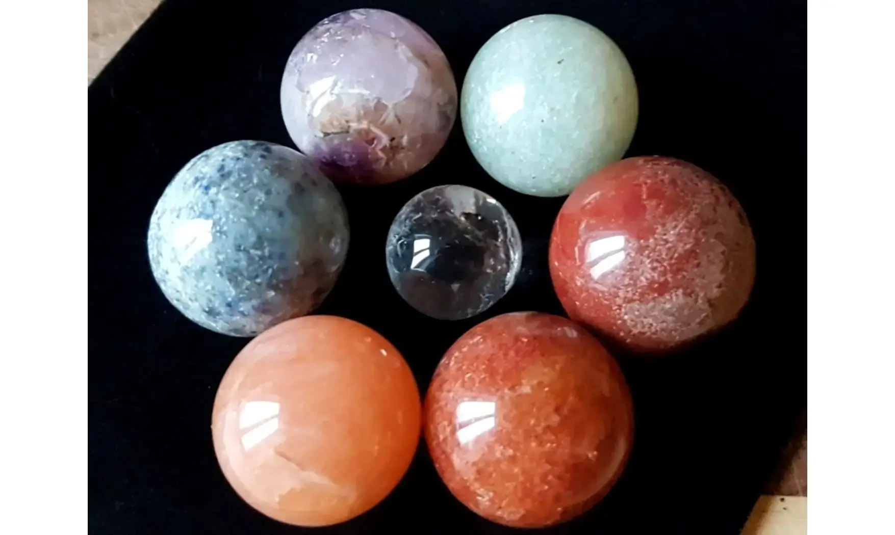 7 Chakras balls set 2