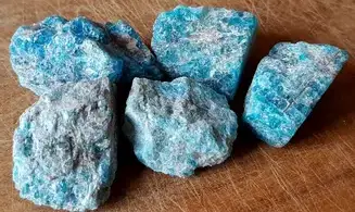 Apatite Bleue Pierre Brute