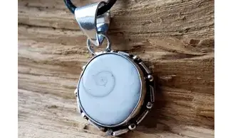 Oeil Sainte Lucie 1 pendentif & Argent