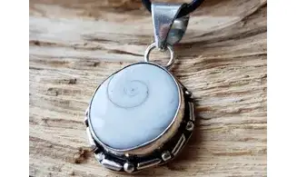 Oeil Sainte Lucie 1 pendentif & Argent