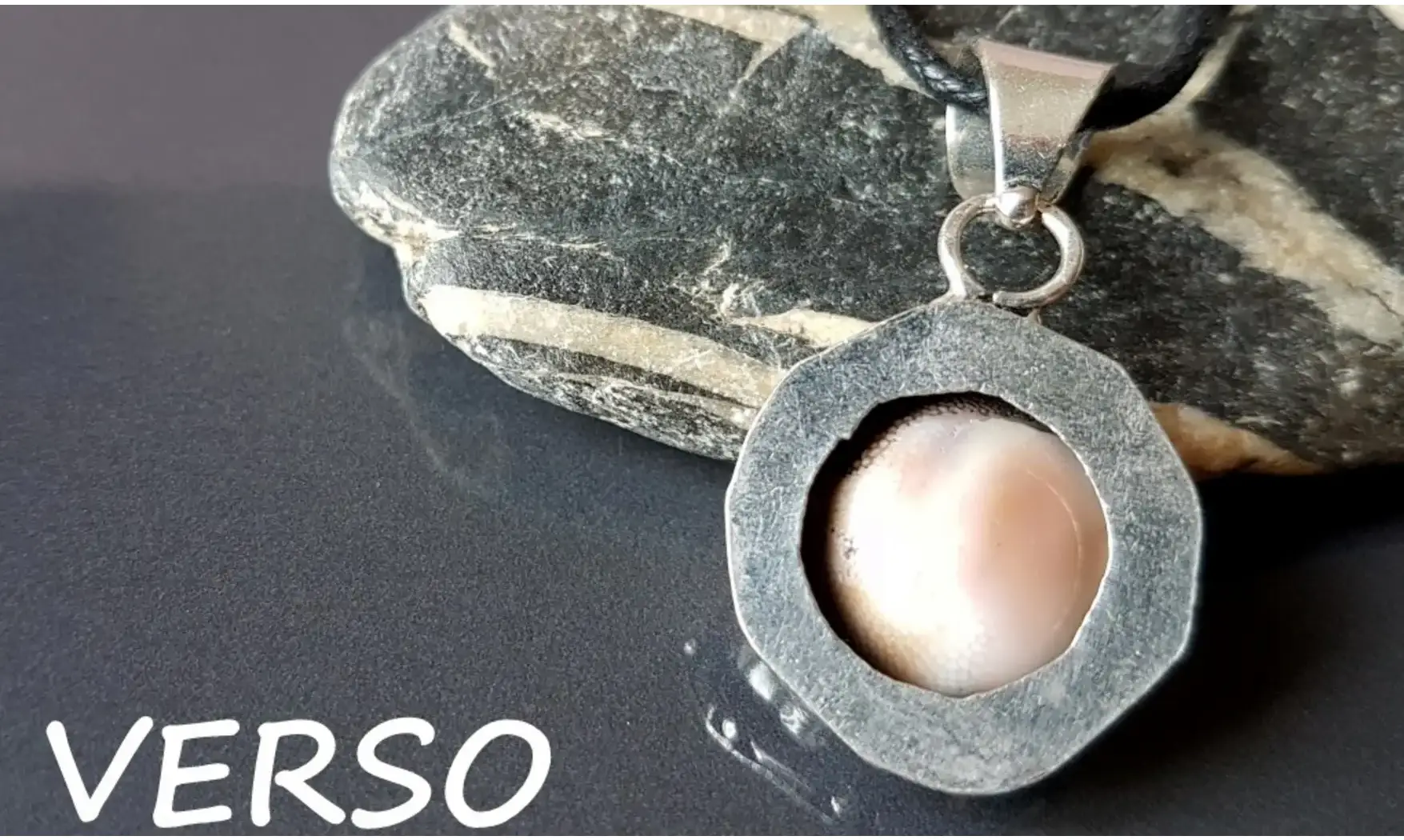 Oeil Sainte Lucie 1 pendentif & Argent