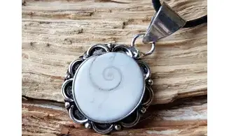Oeil Sainte Lucie 2 pendentif & Argent