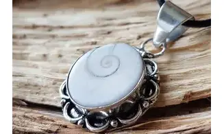 Oeil Sainte Lucie 4 pendentif & Argent