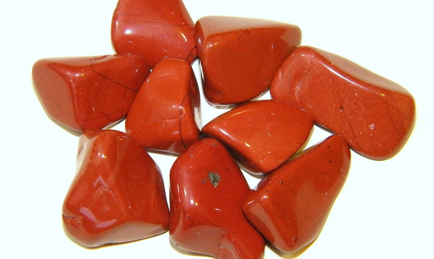 Jaspe Rouge pierre roulée