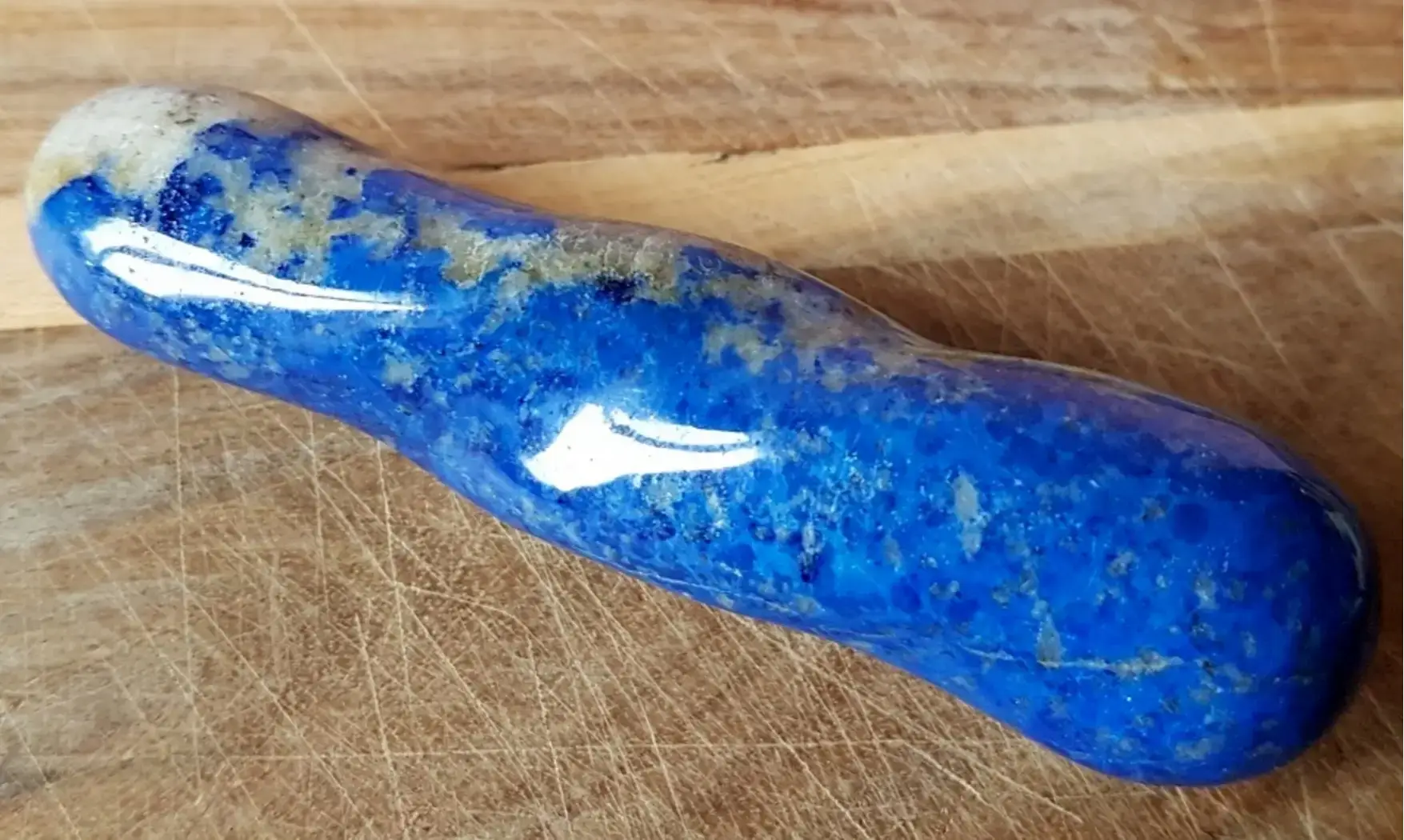 Lapis lazuli Bâton Massage pierre 2