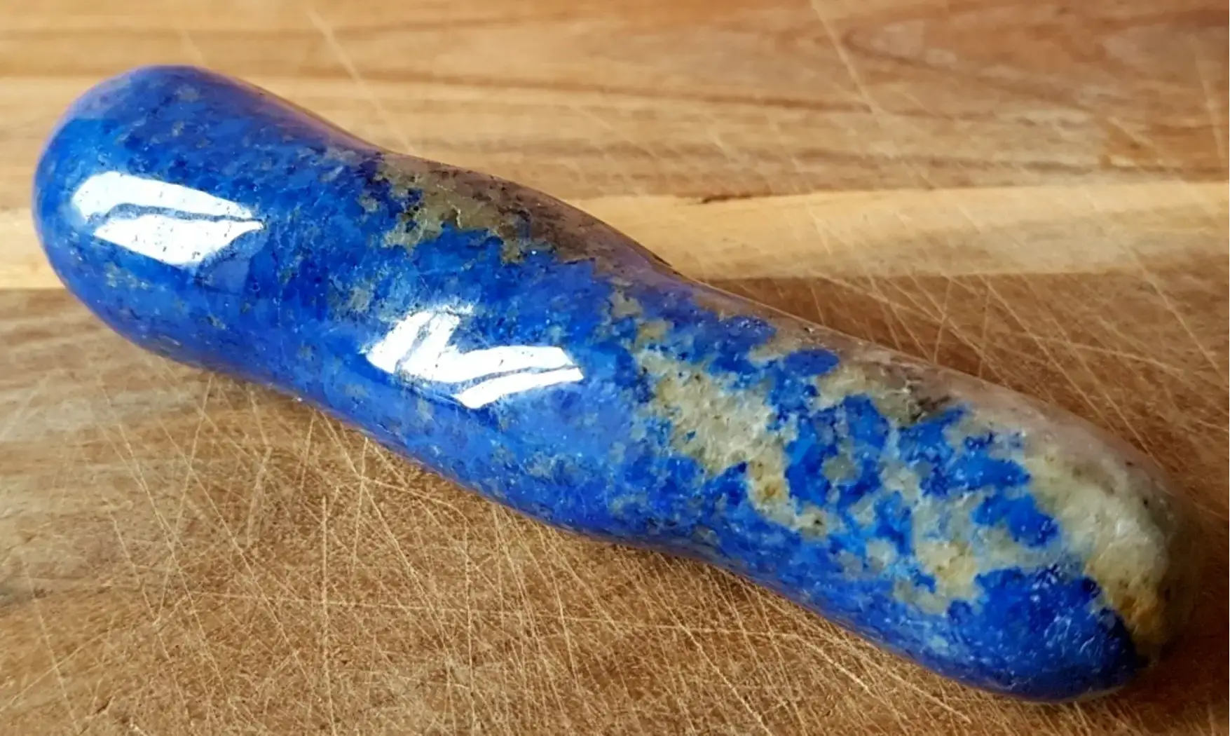 Lapis lazuli Bâton Massage pierre 2