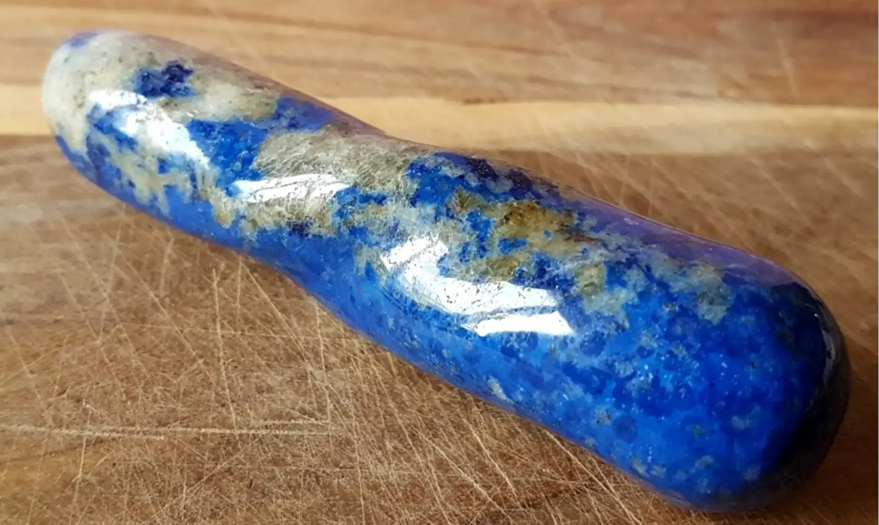 Lapis lazuli Bâton Massage pierre 2