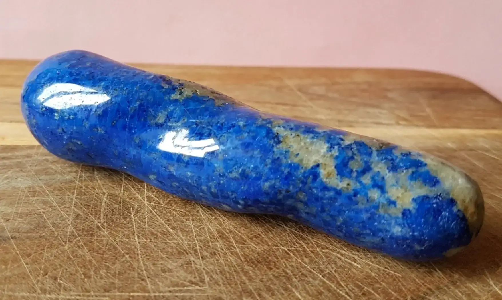 Lapis lazuli Bâton Massage pierre 2