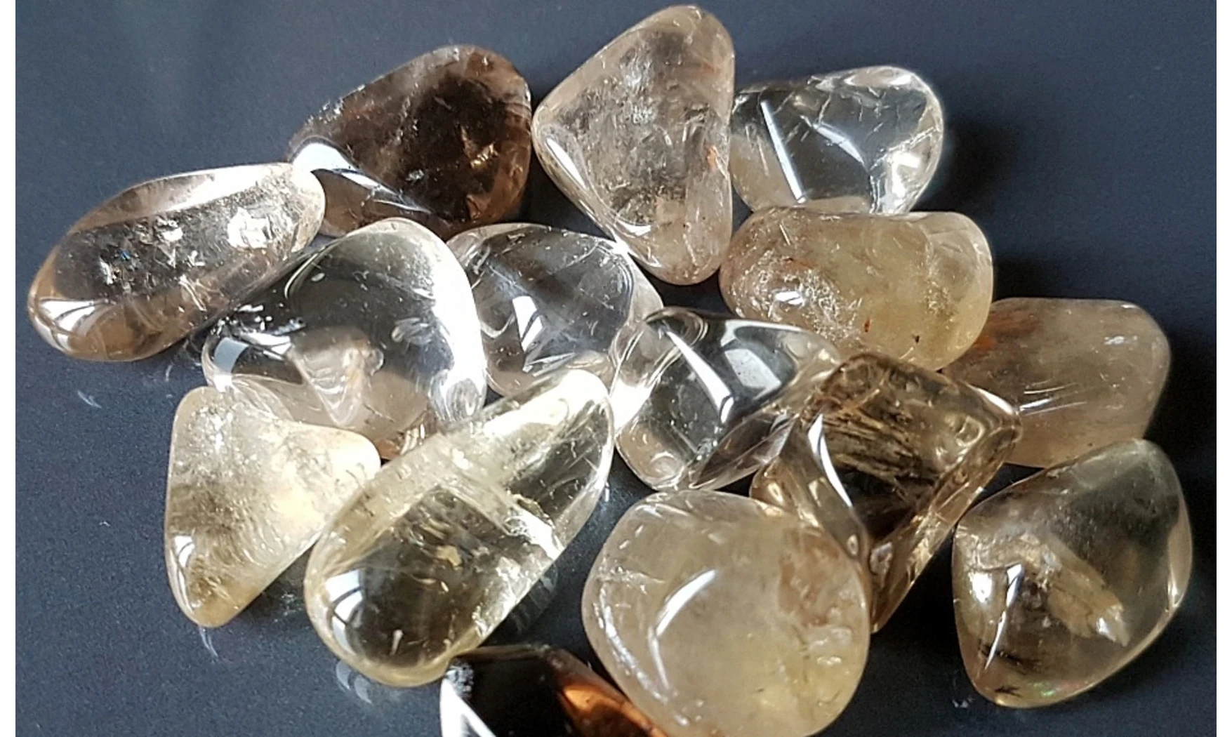 Citrine Naturelle pierre roulée