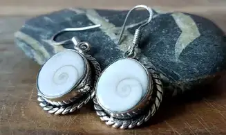 Shiva eye Shell 925 Silver plated 5