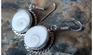 Shiva eye Shell 925 Silver plated 5